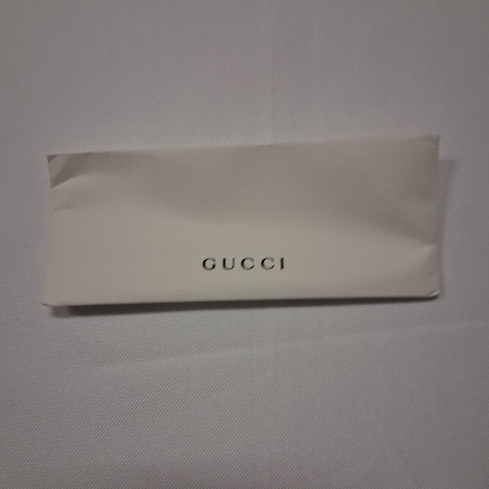 Gucci Pilot Urban Web Block Aviator Sunglasses – Gold/Green – GG0062S-003-57 - Picture 10 of 11